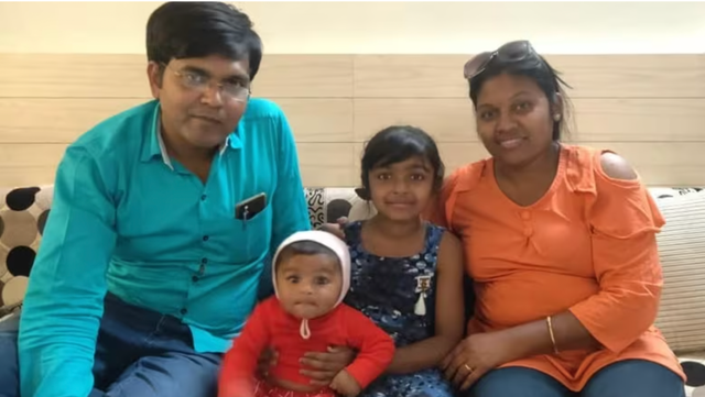 <p>The family who died were Jagdish and Vaishaliben Patel and their children, 11-year-old Vihangi and three-year-old Dharmik</p>