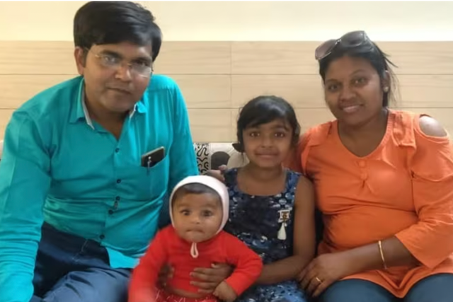<p>The family who died were Jagdish and Vaishaliben Patel and their children, 11-year-old Vihangi and three-year-old Dharmik</p>