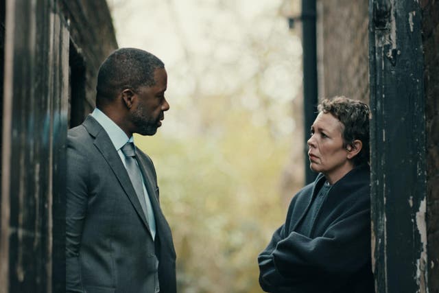 Olivia Colman and Adrian Lester appear in a short film for Amnesty (ShapeHistory/PA)