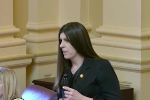 <p>Trans Virginia lawmaker storms out of chamber after being called ‘sir’.</p>