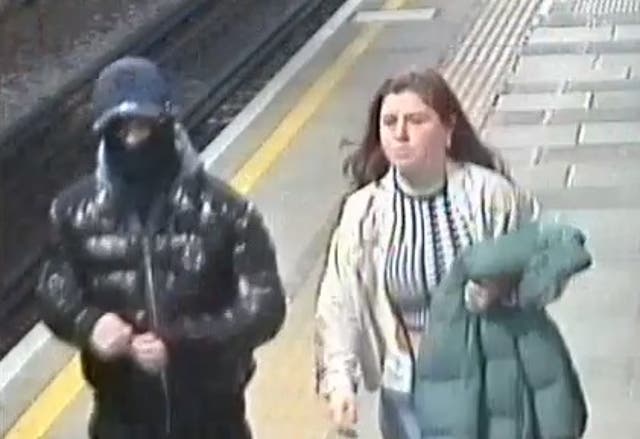 <p>British Transport Police released CCTV images of people they wish to speak to </p>