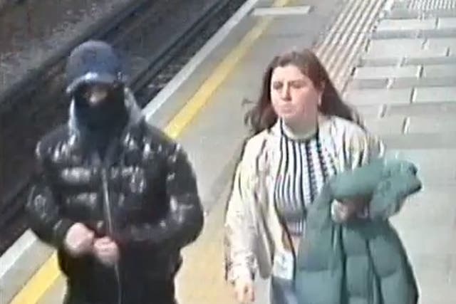 <p>British Transport Police released CCTV images of people they wish to speak to </p>