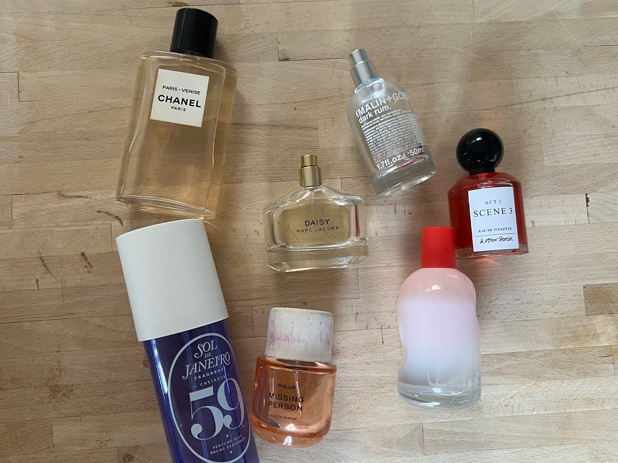 Just a few of the perfumes we tested for this round-up