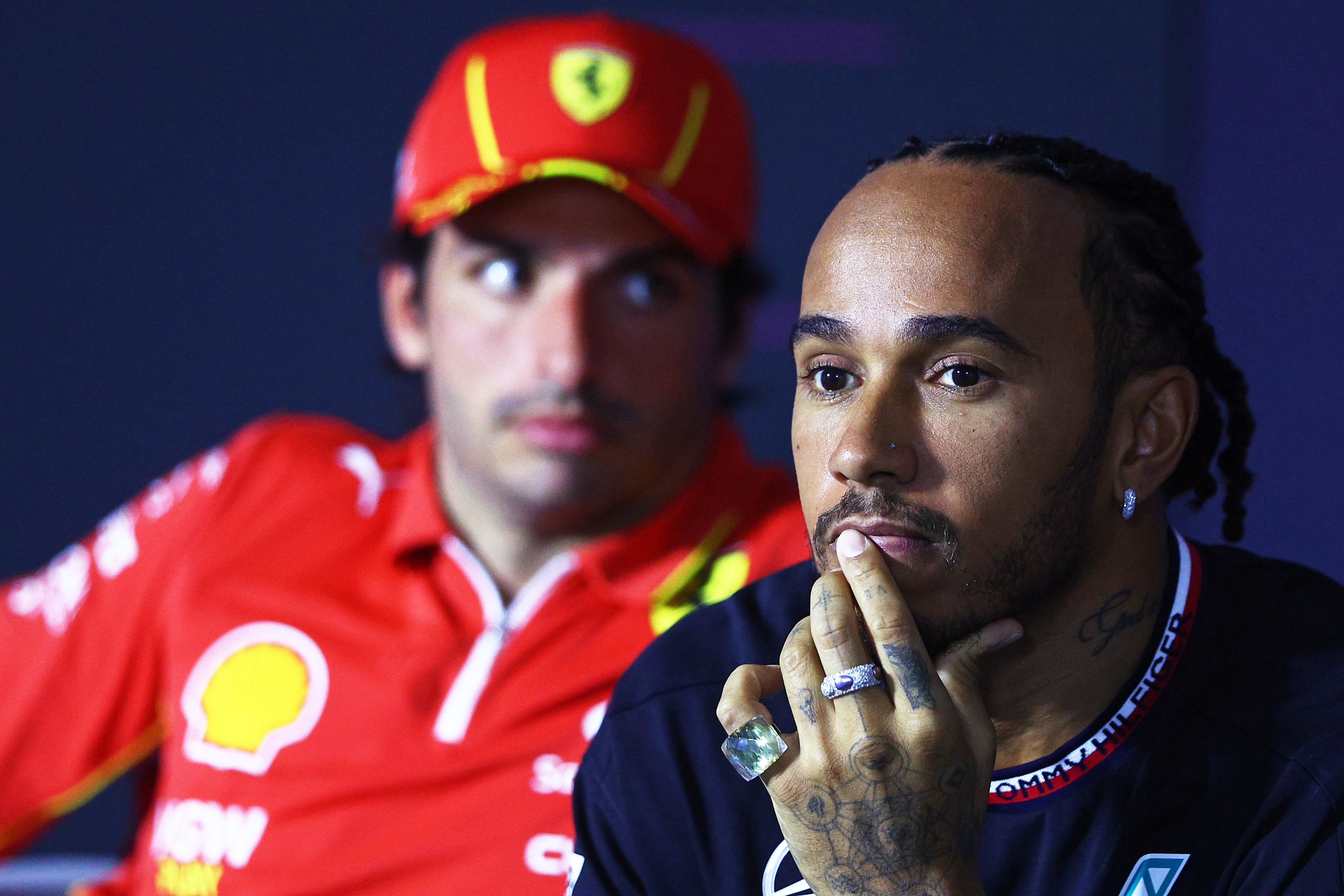 Lewis Hamilton will replace Carlos Sainz at Ferrari in 2025