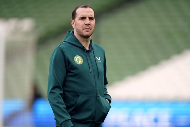 John O’Shea will take charge of the Republic of Ireland for two friendlies next month (Niall Carson/PA)