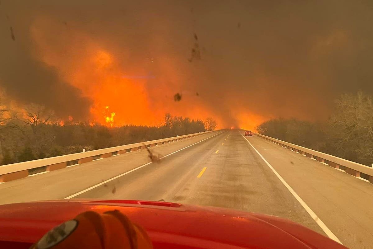 Texas wildfires live updates: Second largest fire in state history burns 800 square miles of panhandle - Vimarsana News