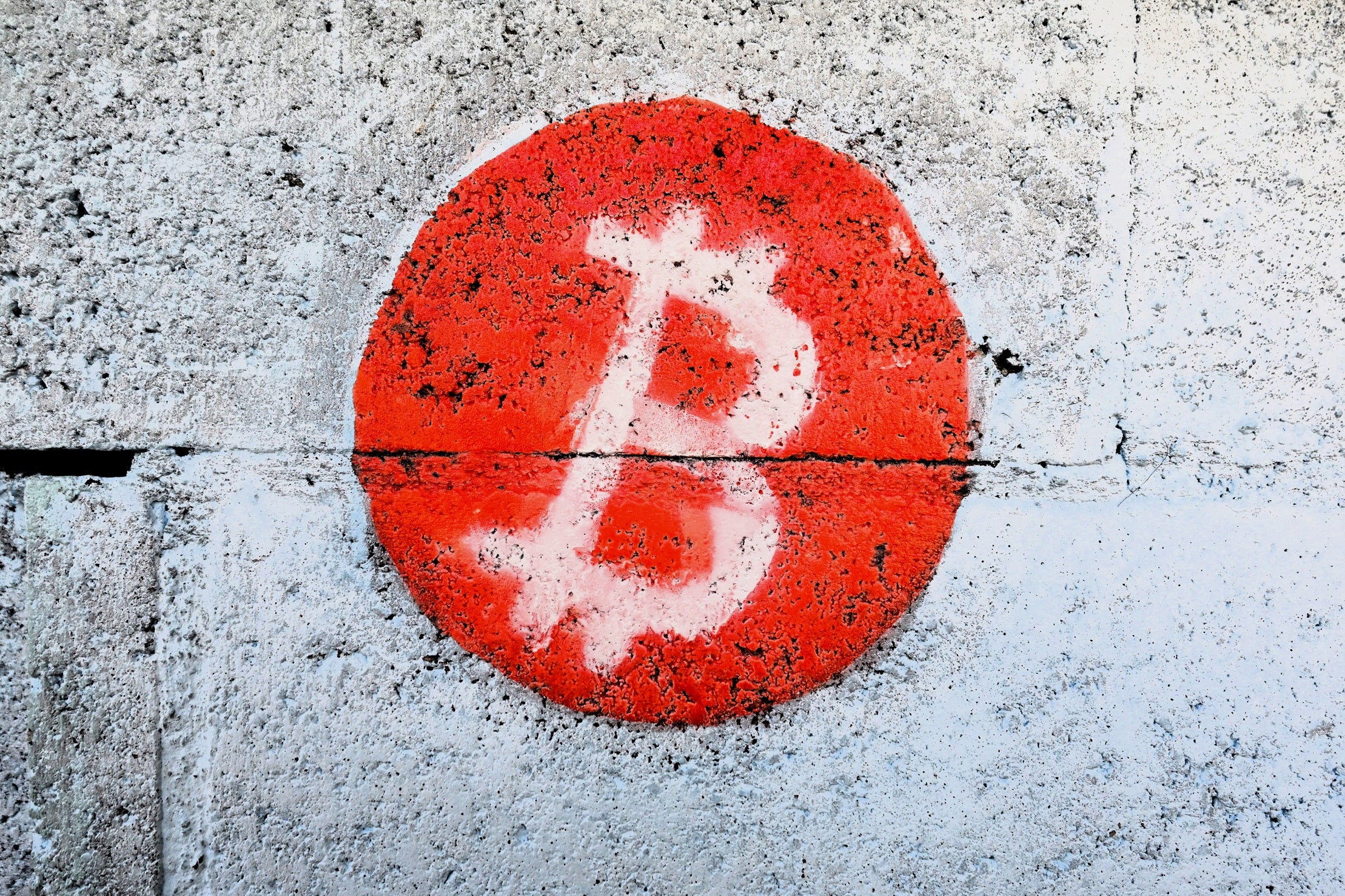 A bitcoin logo is seen on the wall of a fishermen’s house in Playa Blanca, in the municipality of Conchagua, El Salvador, on 11 January, 2024
