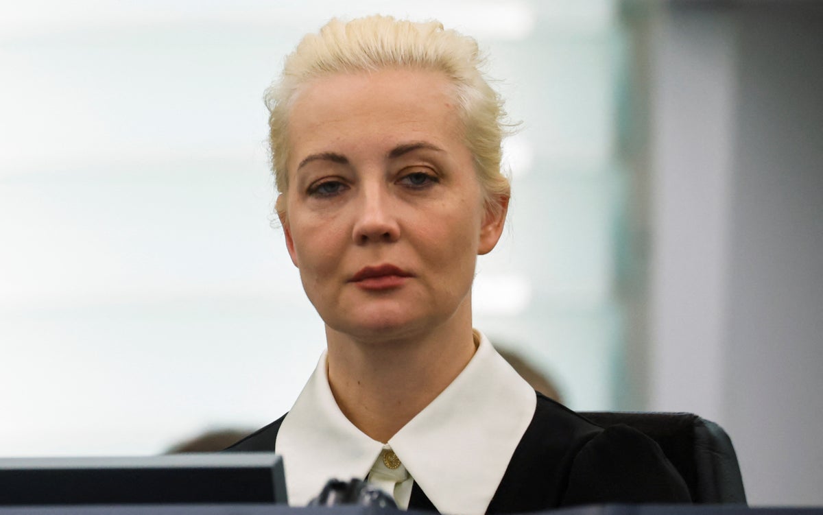 Navalny’s widow Yulia urges massive election-day protest against Putin