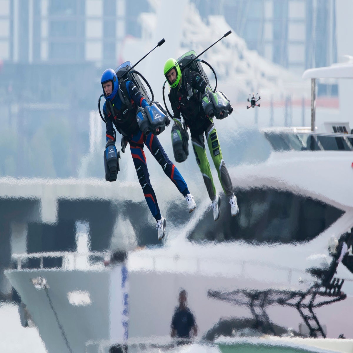 Dubai's sky-high aspirations find a new outlet as it hosts a jet suit race  for 'Iron Man' pilots | The Independent