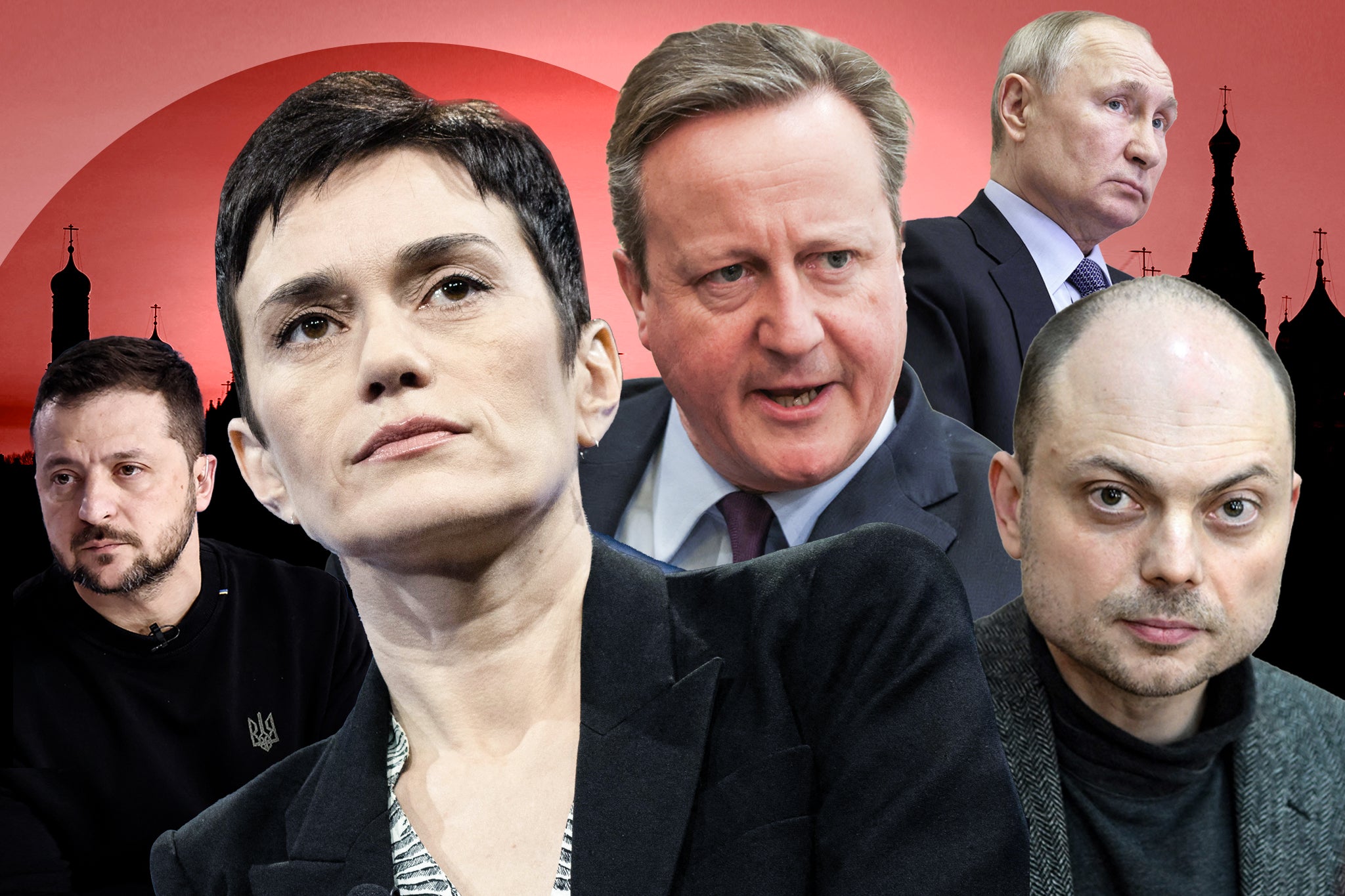 <p>Evgenia Kara-Murza is set to meet David Cameron on Friday to call for his help in negotiating the release of her Russian activist husband Vladimir (right) </p>