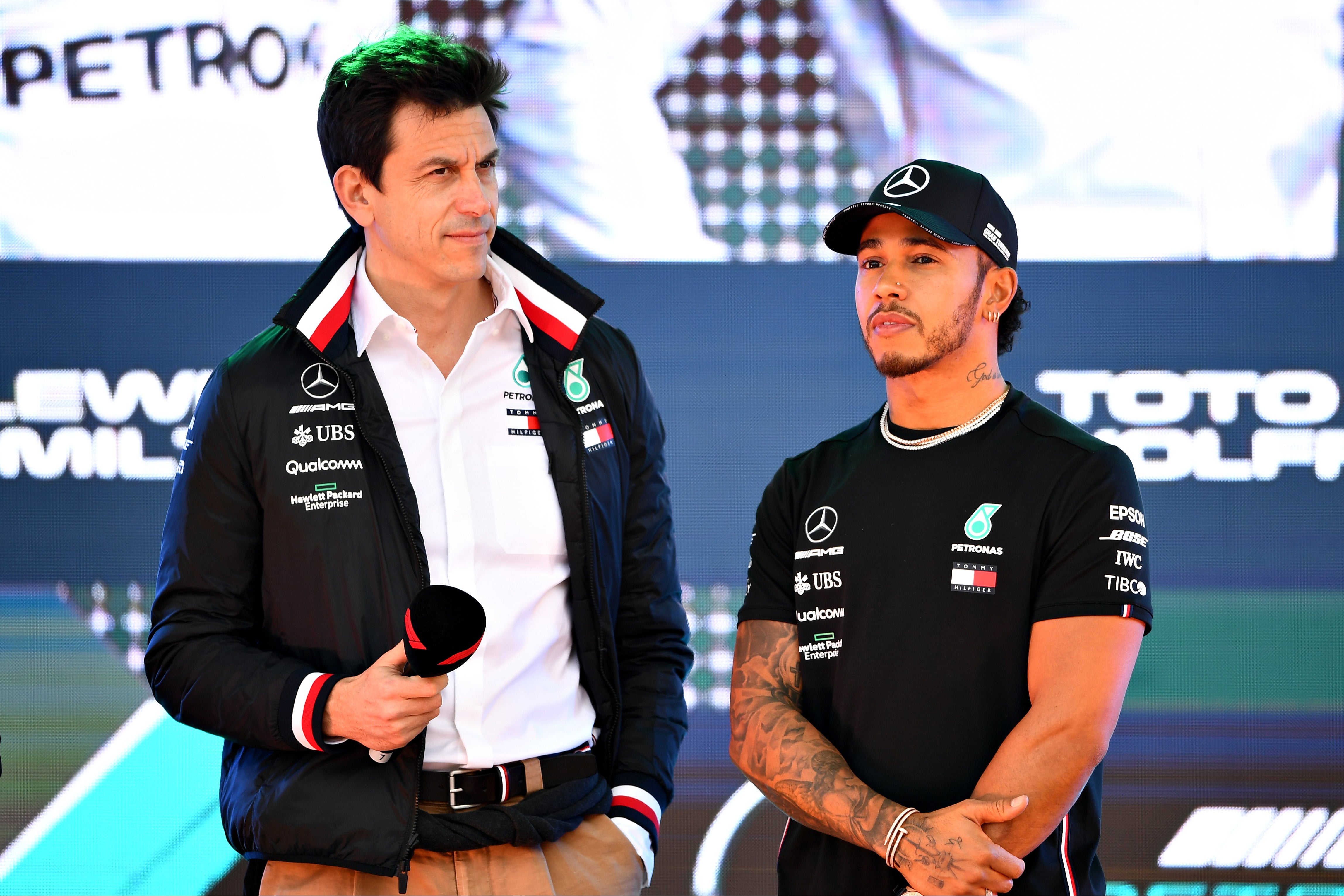 Toto Wolff will see Lewis Hamilton leave Mercedes at the end of the 2024 season