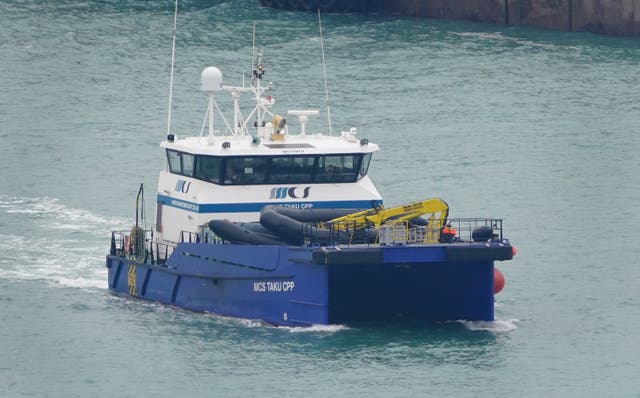<p>Boats used by people thought to be migrants are brought in to Dover, Kent, following small boat incidents in the Channel. Picture date: Wednesday January 17, 2024.</p>