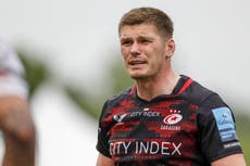 Owen Farrell admits he was ‘nervous’ about expressing desire to leave Saracens