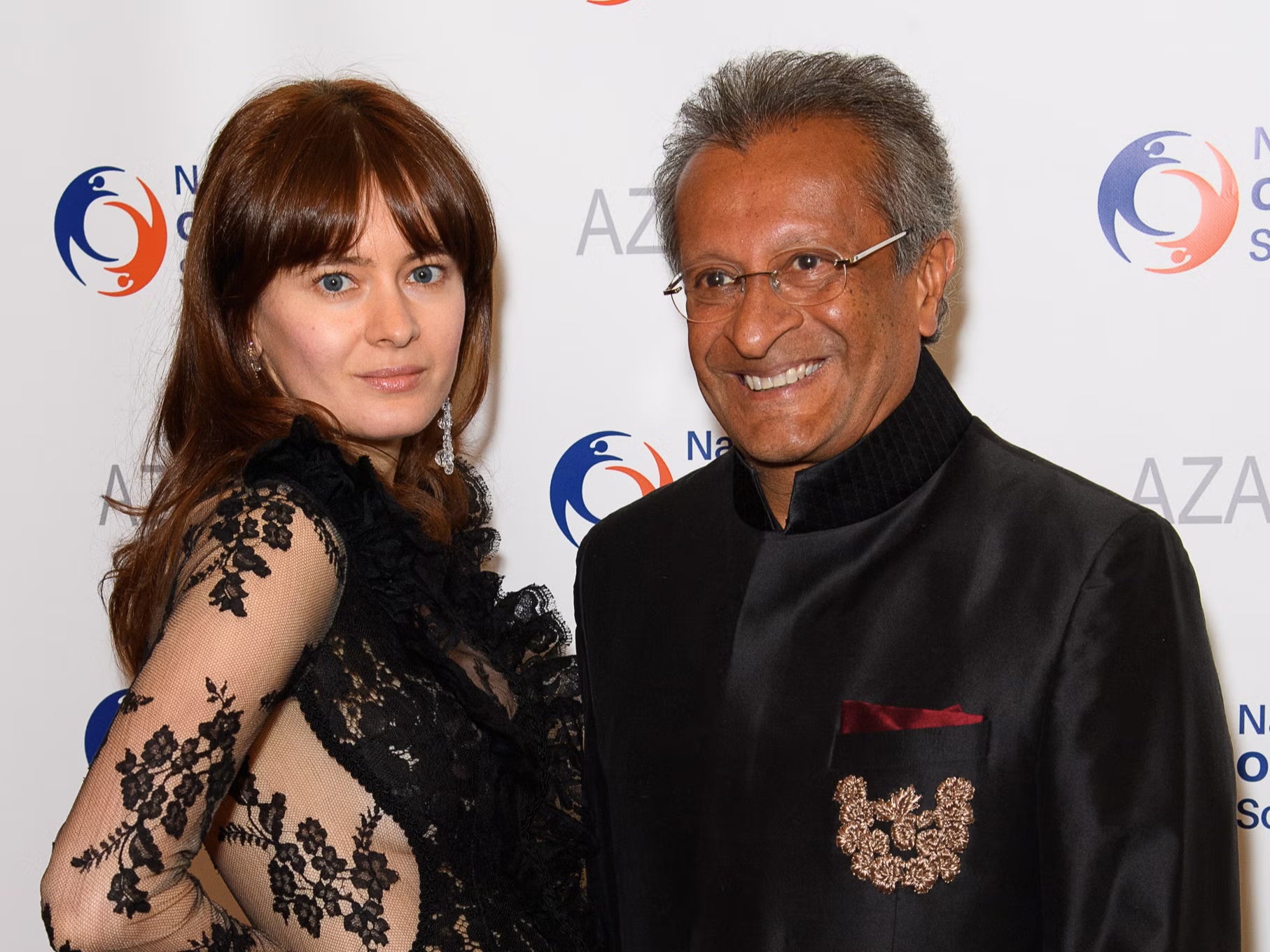 Multi-millionaire Tory donor Mohamed Amersi and his partner Nadejda Roditcheva