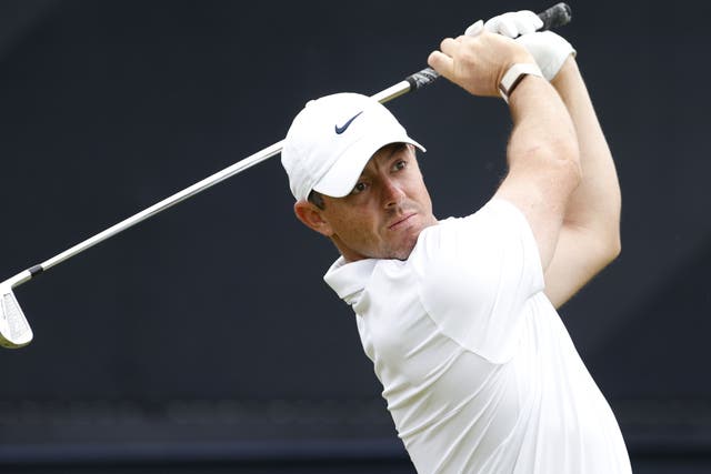Rory McIlroy has suggested there is a chance he could join the Saudi-backed breakaway LIV Golf Tour (Richard Sellers/PA)