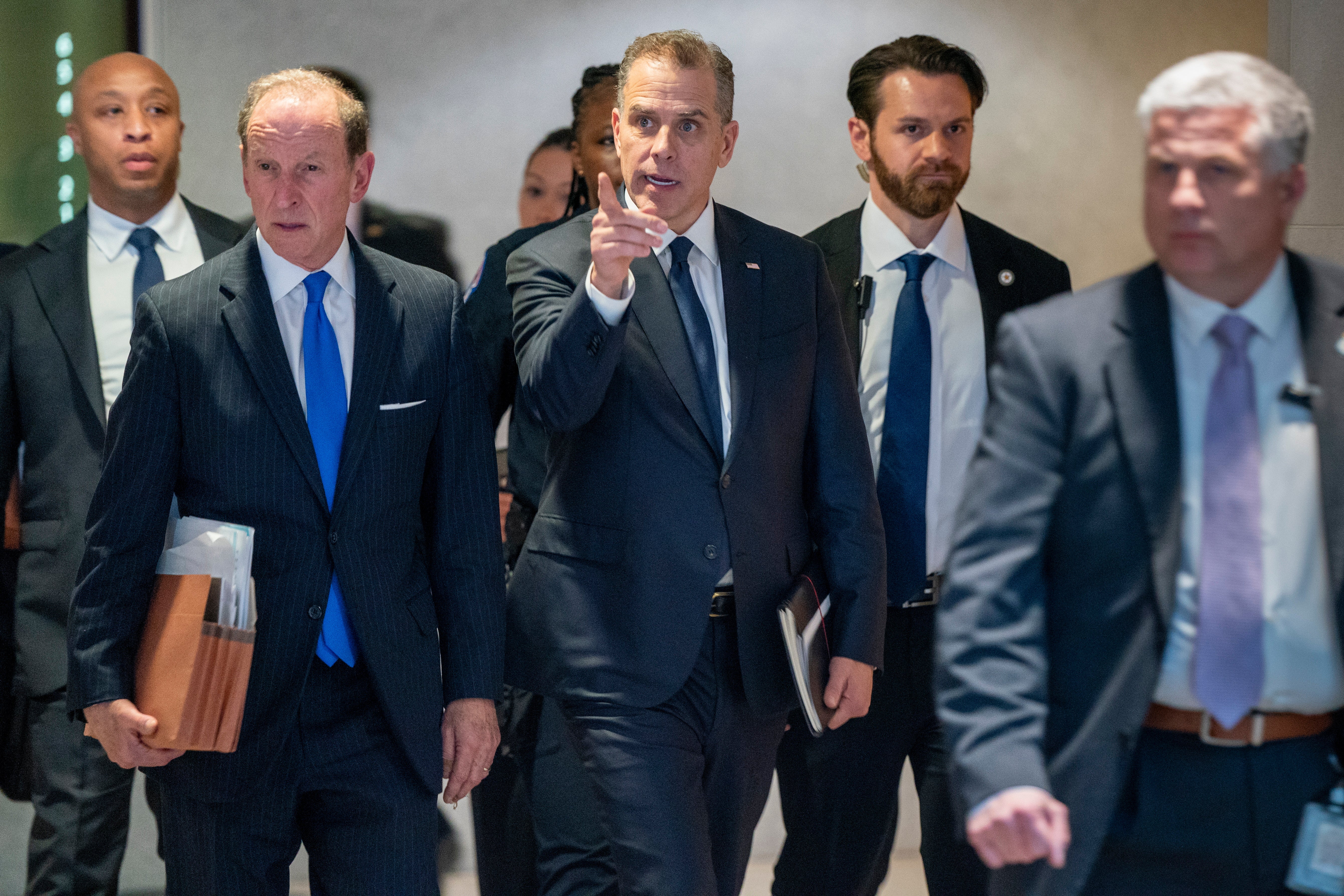 Hunter Biden arrives on Capitol Hill for his behind-closed-doors testimony