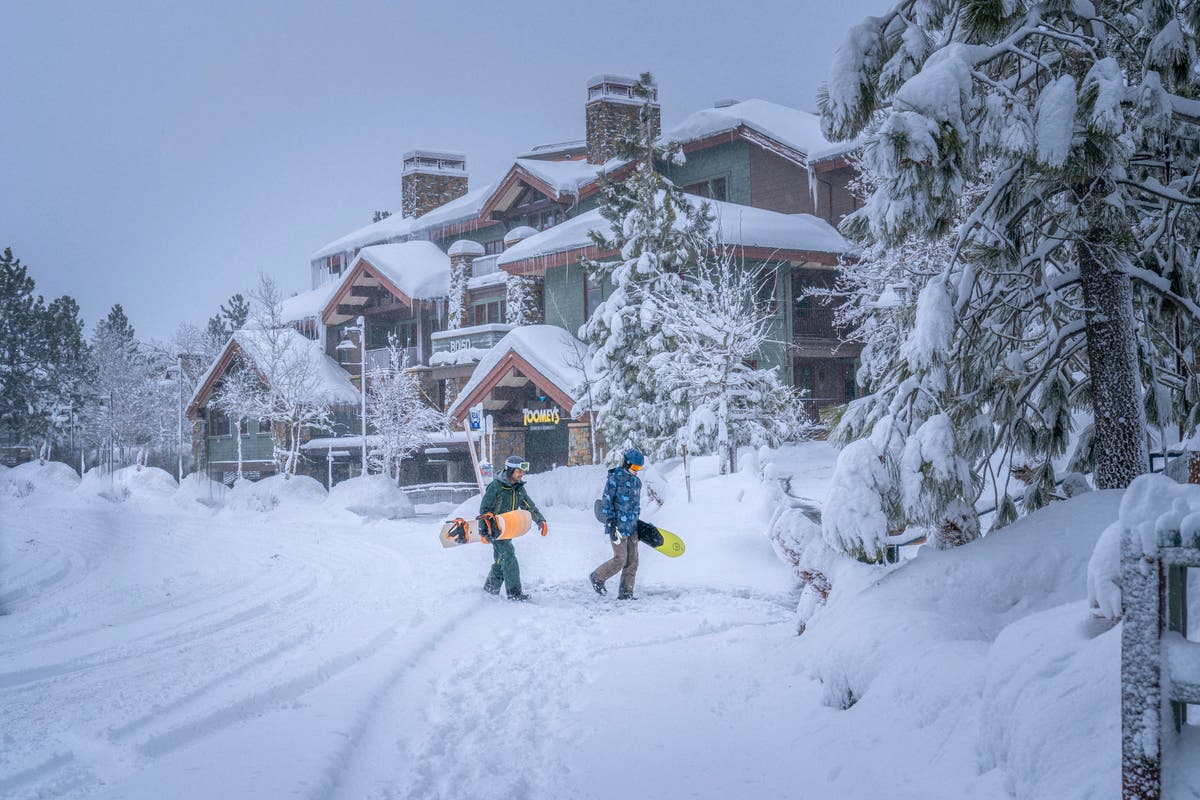 Parts of the Sierra Nevada likely to get 10 feet of snow from powerful storm by weekend