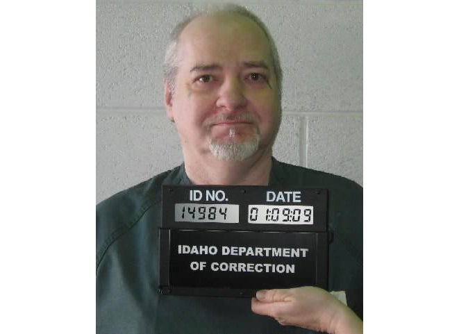 This image provided by the Idaho Department of Correction shows Thomas Eugene Creech on Jan. 9, 2009