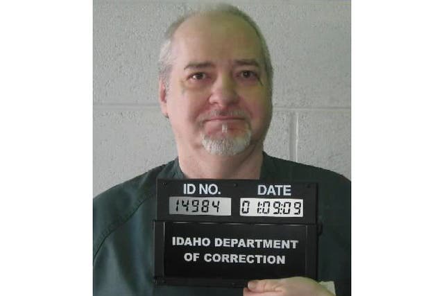 <p>This image provided by the Idaho Department of Correction shows Thomas Eugene Creech on Jan. 9, 2009</p>