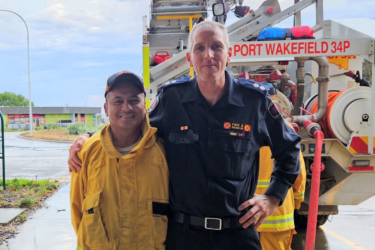 Filipino volunteer who saved Outback fire brigade celebrated in Australian Parliament