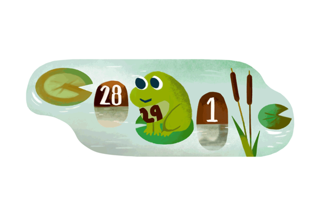 <p>Google’s latest Doodle celebrates Leap Day </p>
