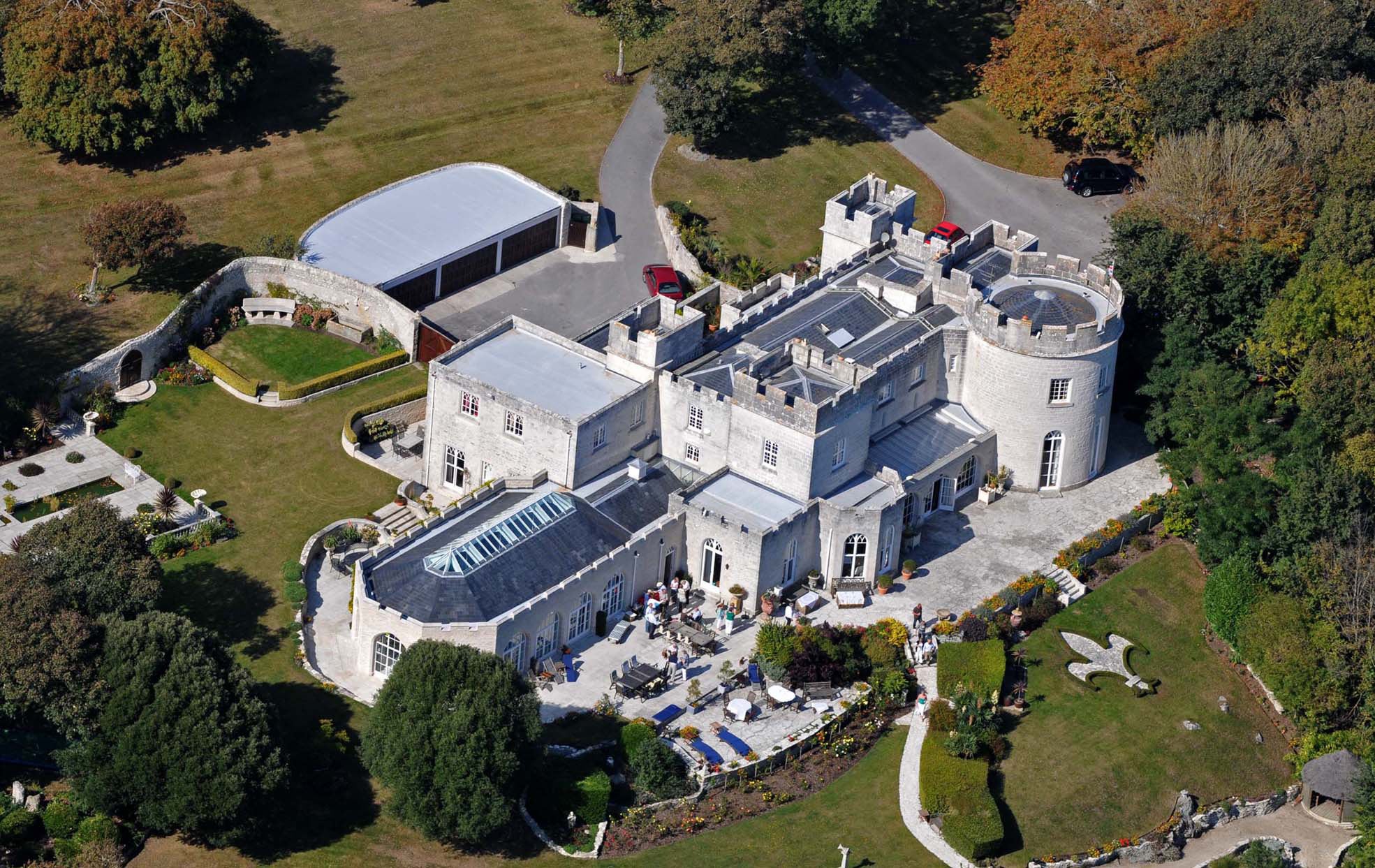 Curtis’s Pennsylvania Castle residence, where the lawyer was travelling to before the fateful crash