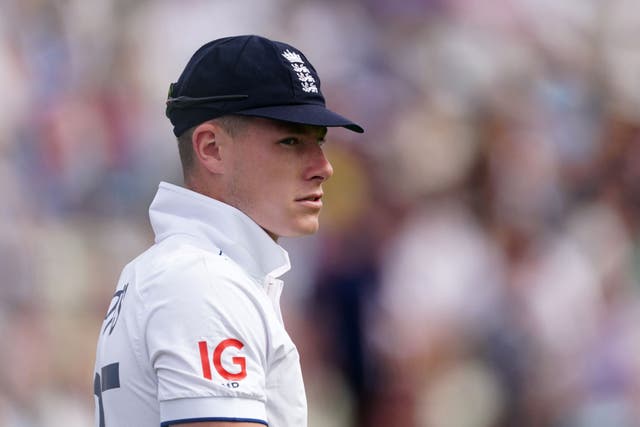 Matthew Potts believes his time with England Lions this winter has improved his game (Mike Egerton/PA)