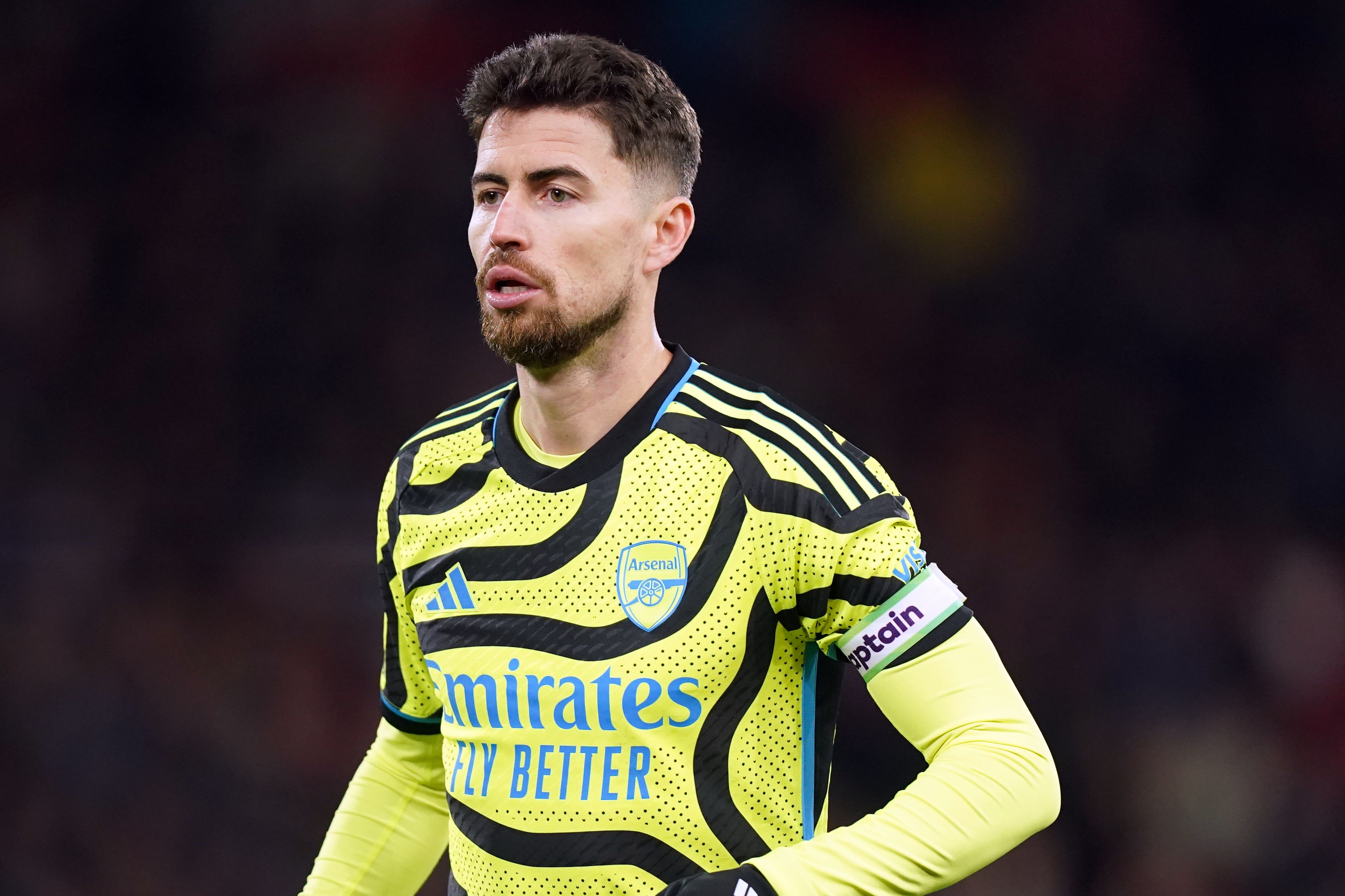 Italy international Jorginho has been crucial to Arsenal of late (Mike Egerton/PA)