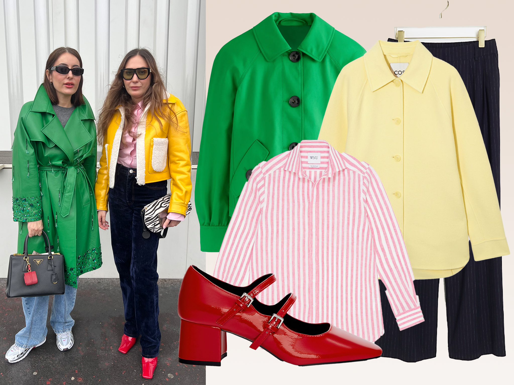 Asil Asli and Duygu Bengi give us a styling lesson in bright and bold shades