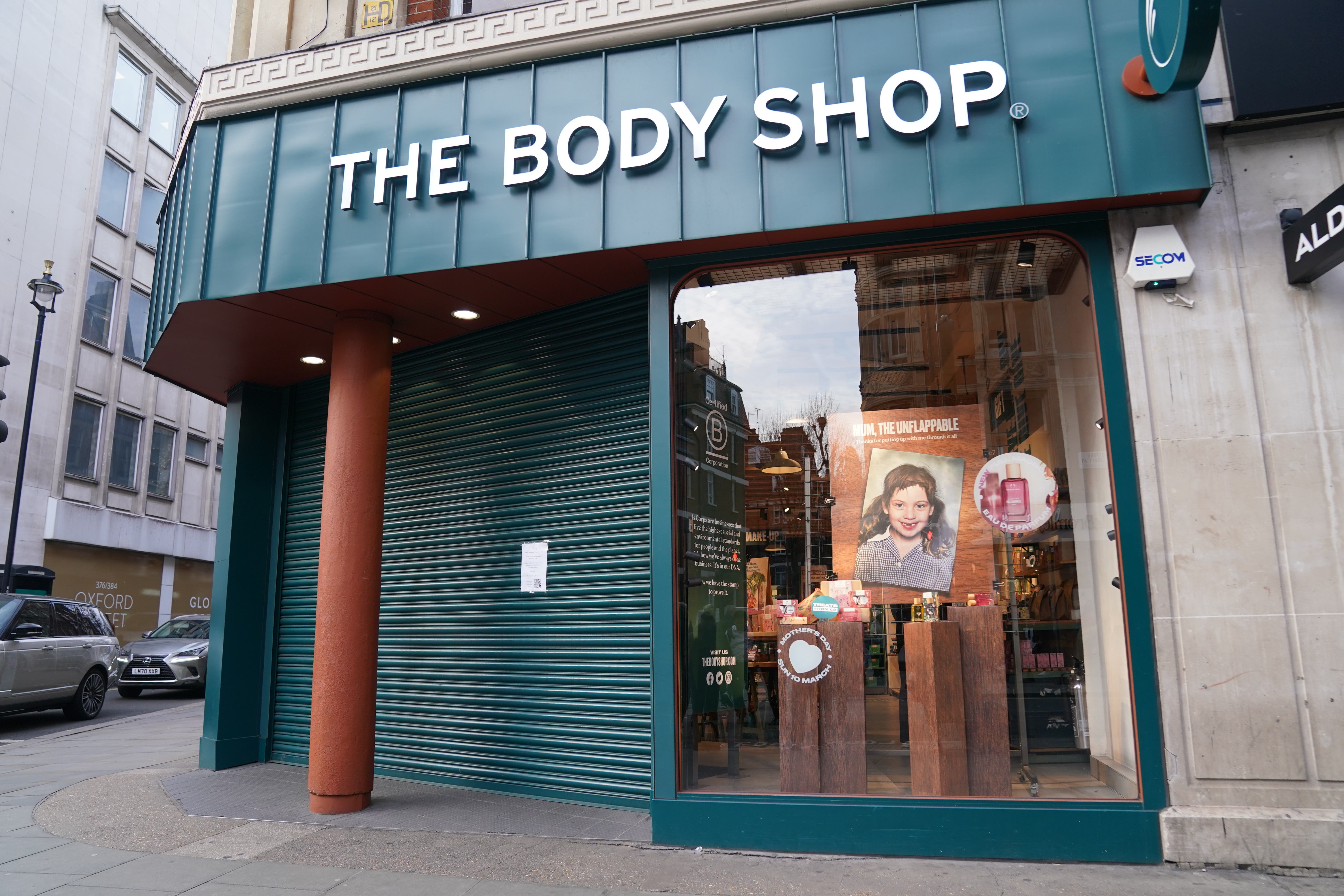 Administrators for the Body Shop have confirmed more store closures
