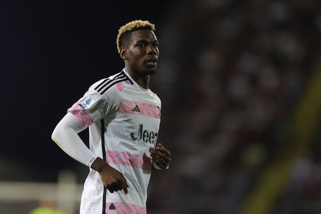 Pogba made his last appearance for Juventus on 3 September