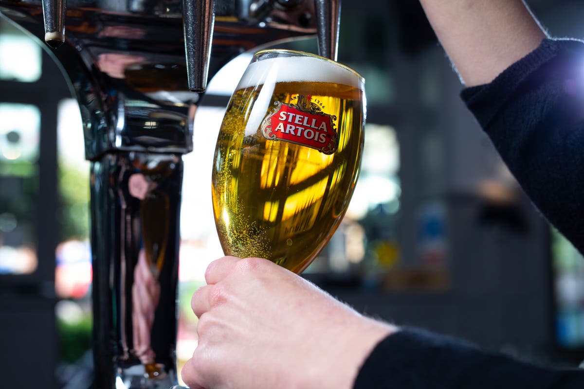 Budweiser and Stella Artois brewer says sales growth driven by higher prices