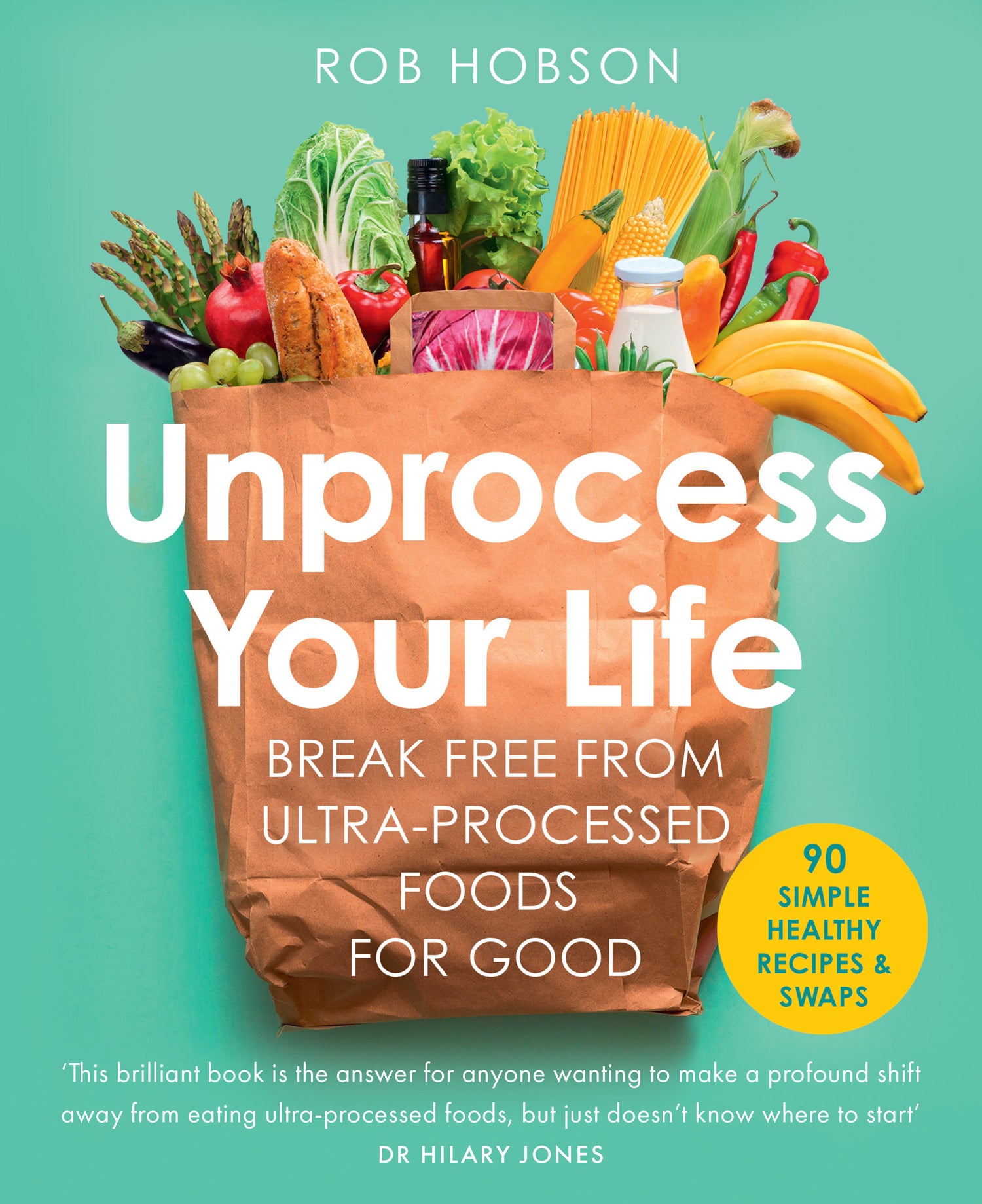 Hobson’s book focuses on the need for prioritising gut health for maintaining a balanced lifestyle