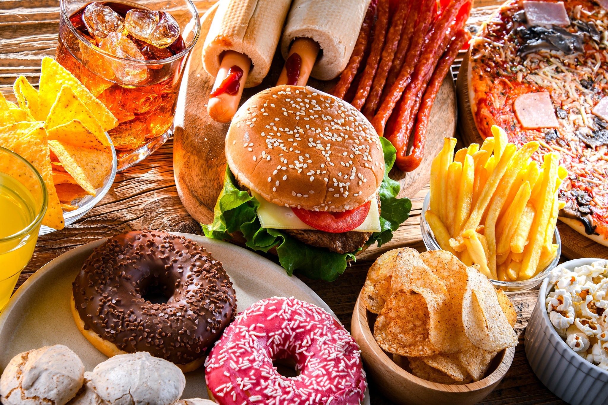 Ultra-processed foods often contain artificial colours, emulsifiers, flavours and other additives