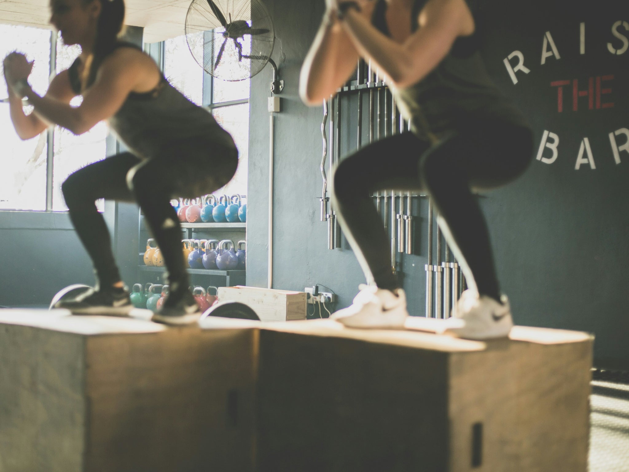 Box jumps are one skill you’ll need to master for CrossFit