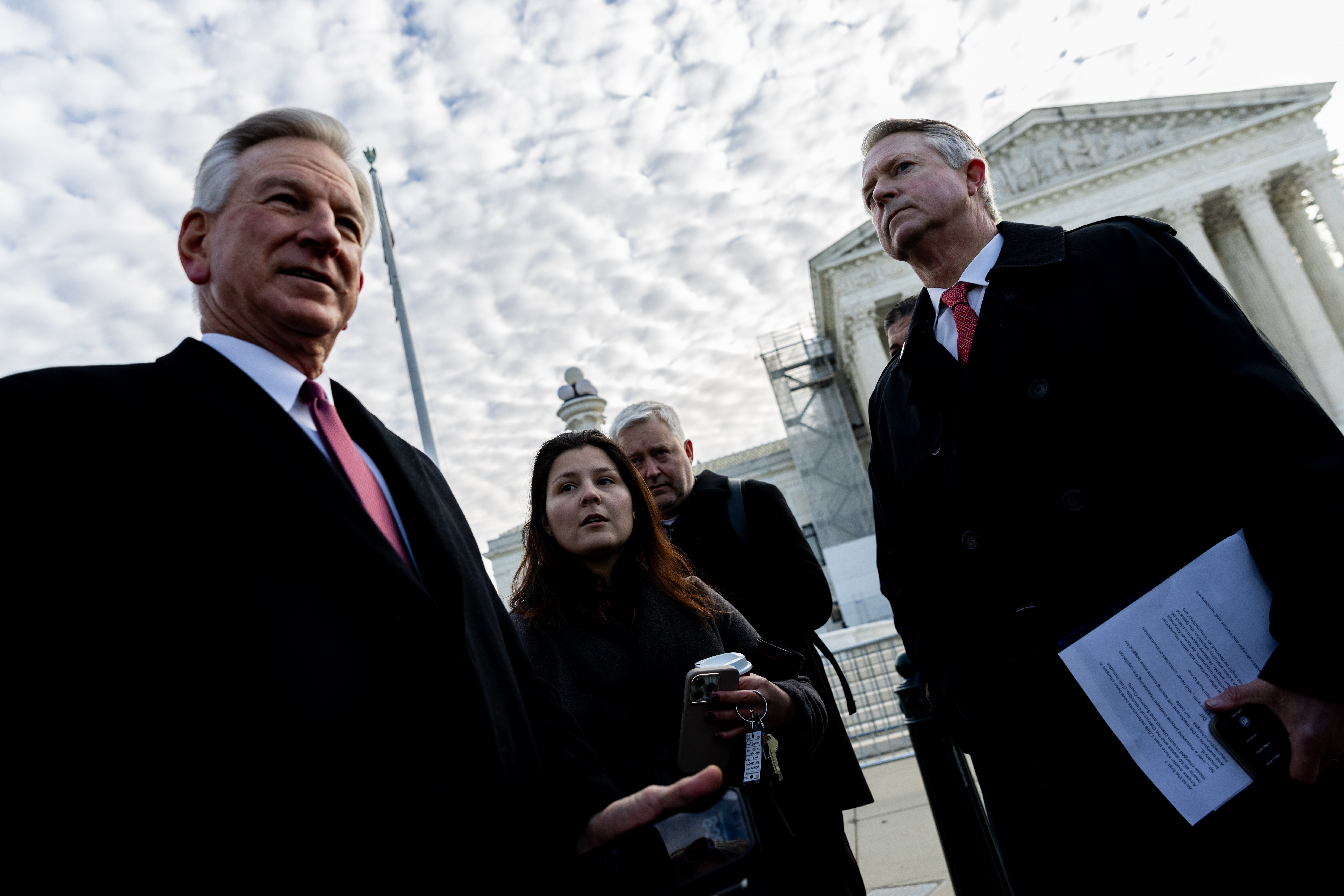 <p>Roger Marshall and Tommy Tuberville are two of Donald Trump’s biggest devotees in the Senate</p>