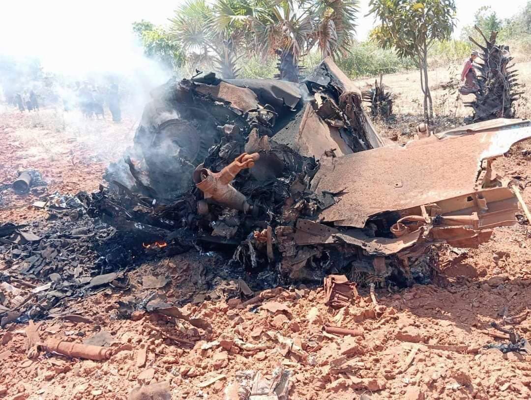Myanmar's military blames technical fault for crash of fighter jet on training flight - Vimarsana News