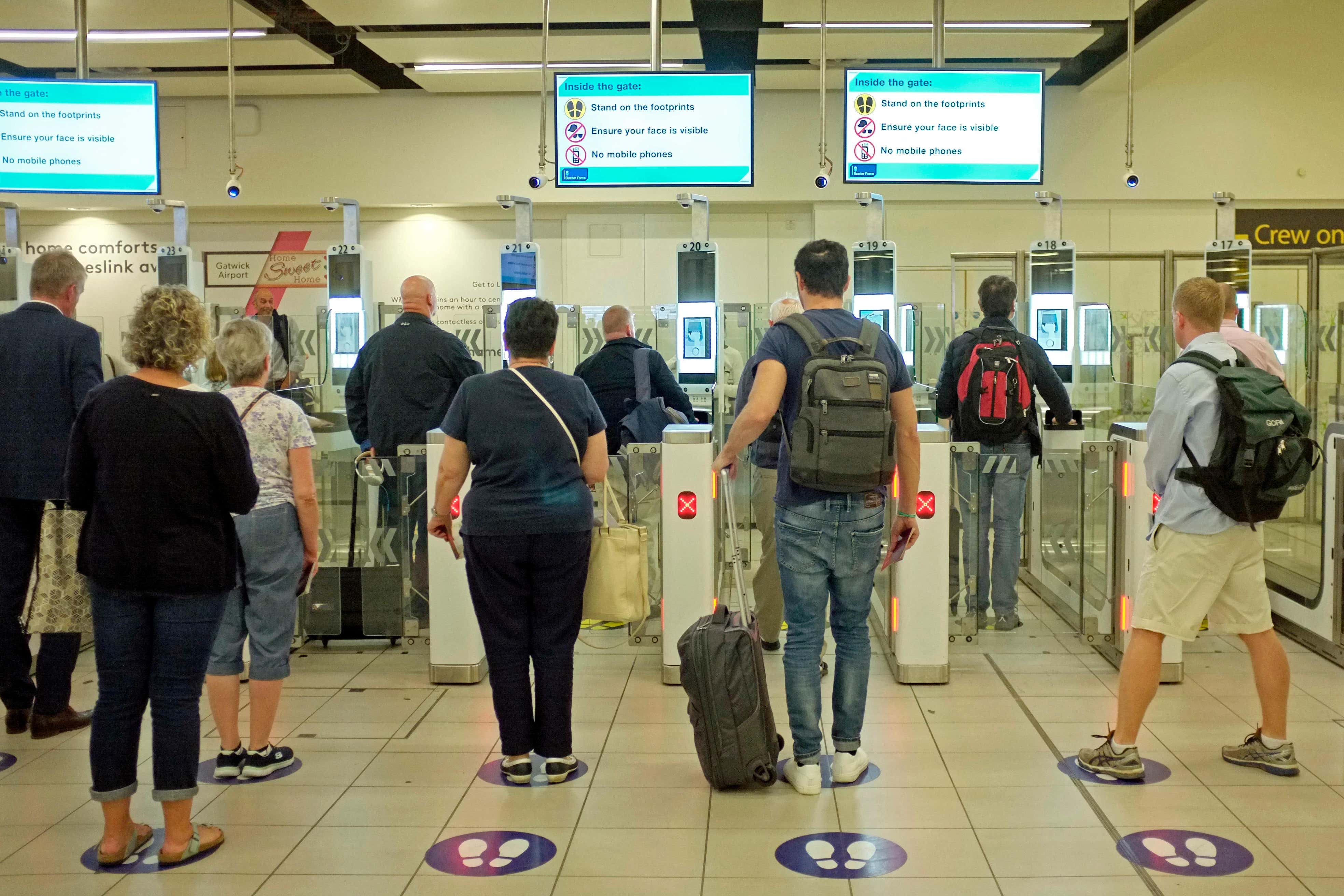 Protections at UK airports were neither ‘effective nor efficient’ because ePassport gates were sometimes left unmanned, Mr Neal says