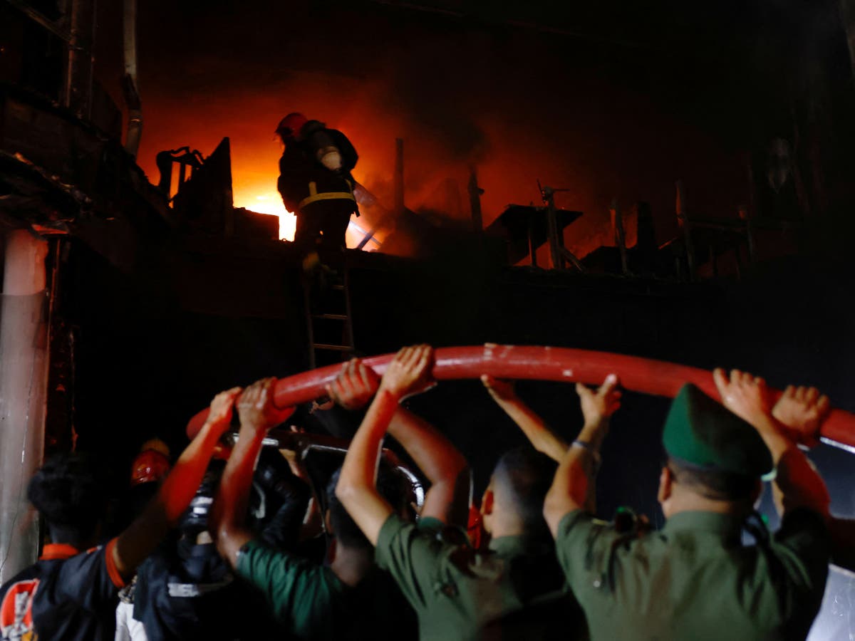 Dozens killed in fire in Bangladeshi capital Dhaka