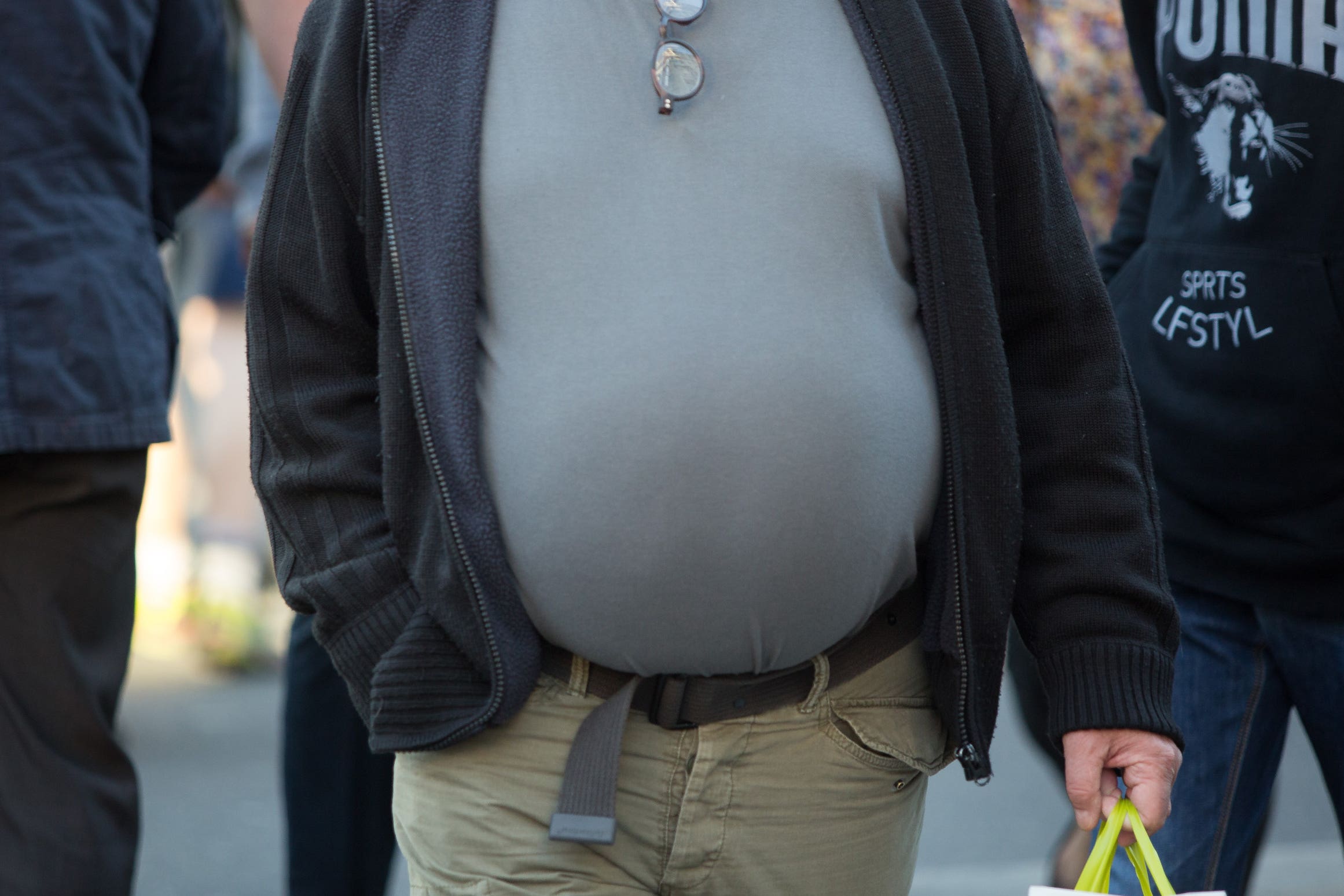 Data showed that globally, obesity rates among adults more than doubled from 1990 to 2022 (Daniel Leal-Olivas/PA)