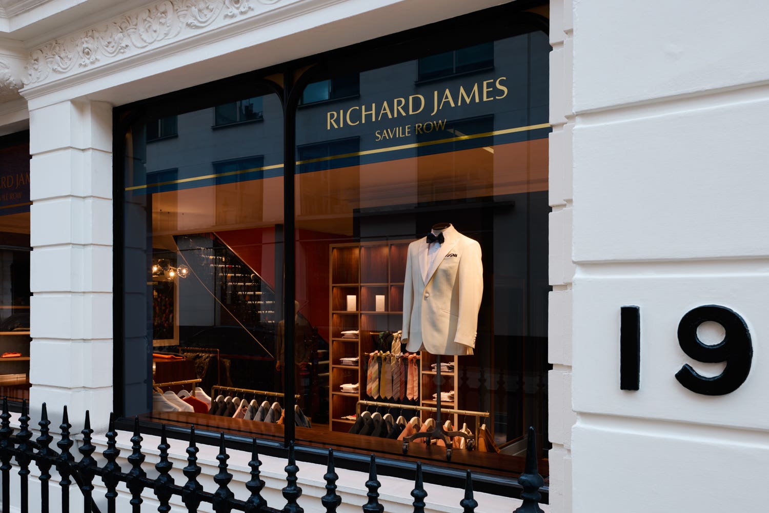 A Savile Row tailor to stars from Sir Elton John to Stormzy has opened a new store (Richard James/PA)