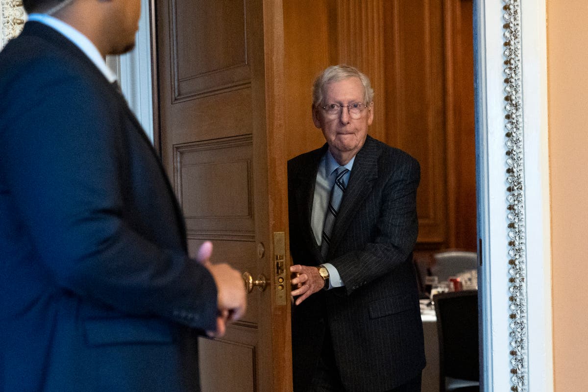 Government shutdown averted as Republicans vie to replace Mitch McConnell: Live