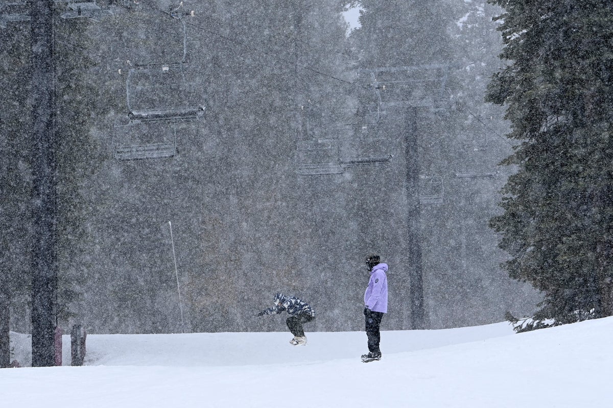 California braces for 10 feet of snow and ‘life-threatening’ blizzard conditions