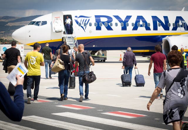 <p>Fights broke out on two Ryanair flights from Edinburgh to Tenerife last month </p>
