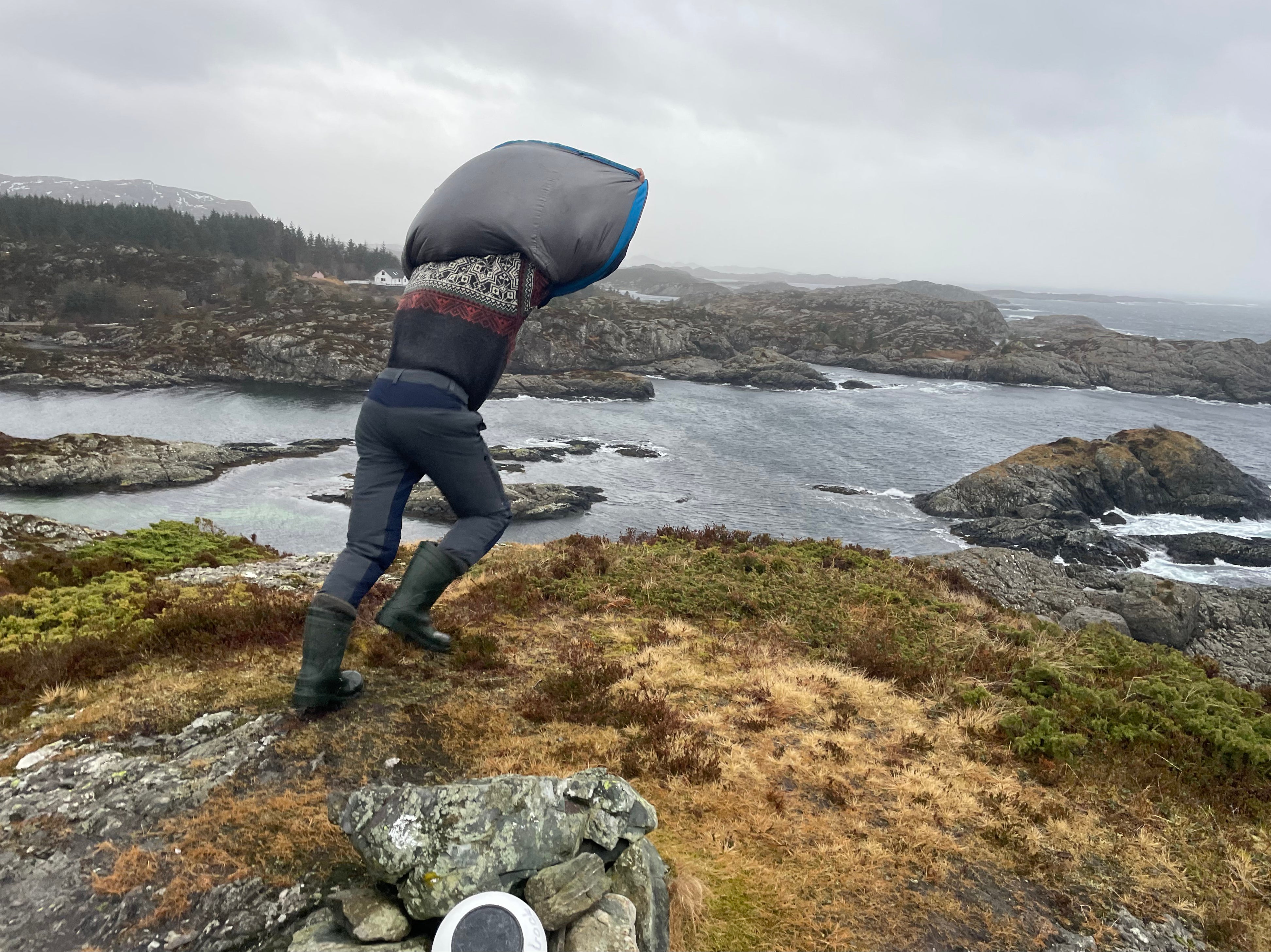 Hold on to your hats (and coats) on the windy coast of Norway
