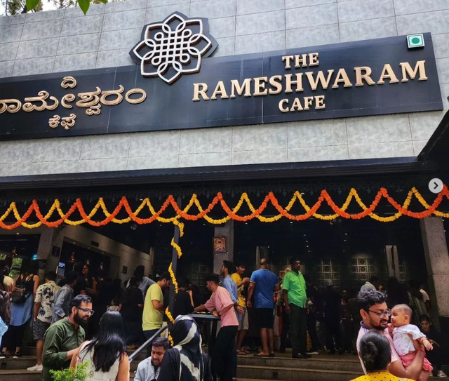 <p>Rameshwaram Cafe, a prominent restaurant serving south Indian cuisine of dosas and idli, opened in India’s Silicon Valley city Bengaluru in 2021</p>