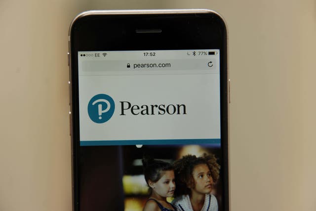 Pearson reported a rise in profits (Alamy/PA)