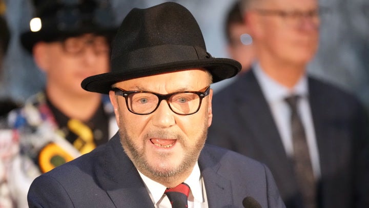 <p>George Galloway echoes 2005 general election speech during Rochdale by-election victory: ‘Keir Starmer, this is for Gaza’.</p>