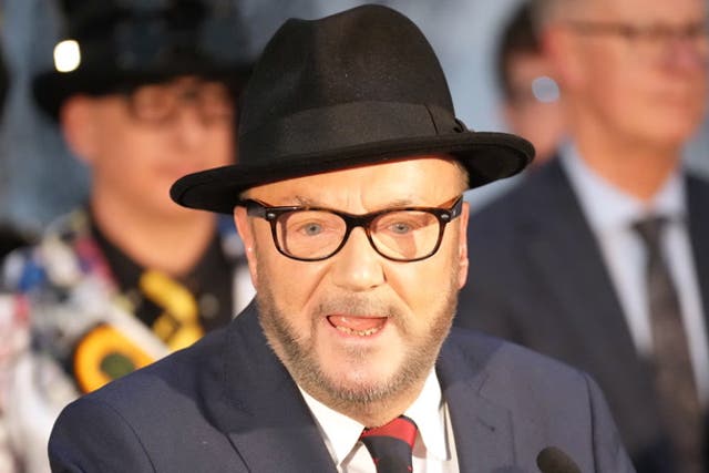 <p>George Galloway echoes 2005 general election speech during Rochdale by-election victory: ‘Keir Starmer, this is for Gaza’.</p>