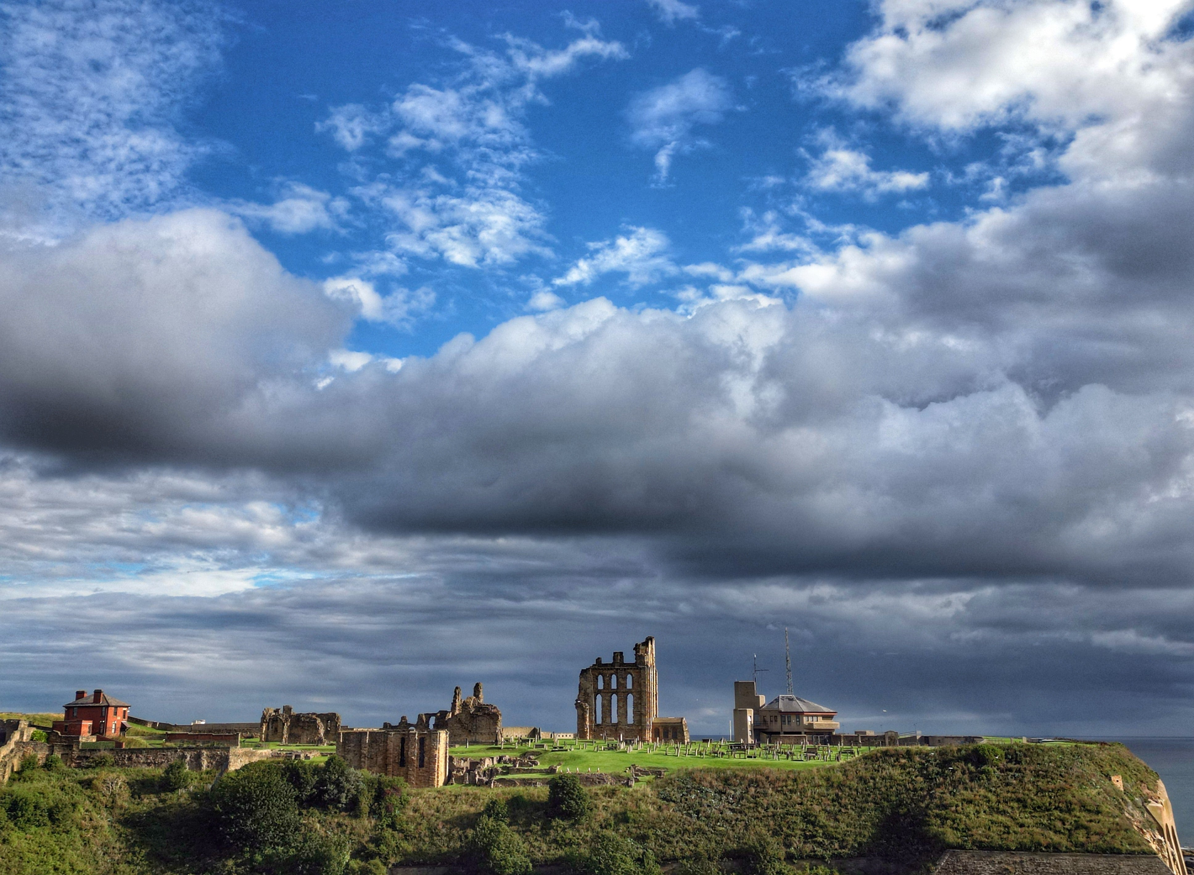 The alleged rape took place close to Tynemouth Priory and Castle on Sunday at around 3pm